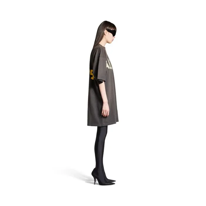 Balenciaga Dresses and Skirts Women Women039s Tape Type Tshirt Dress In Dark Grey Dark Grey Balenciaga Dresses and Skirts Women Women039s Tape Type Tshirt Dress In Dark Grey Dark Grey