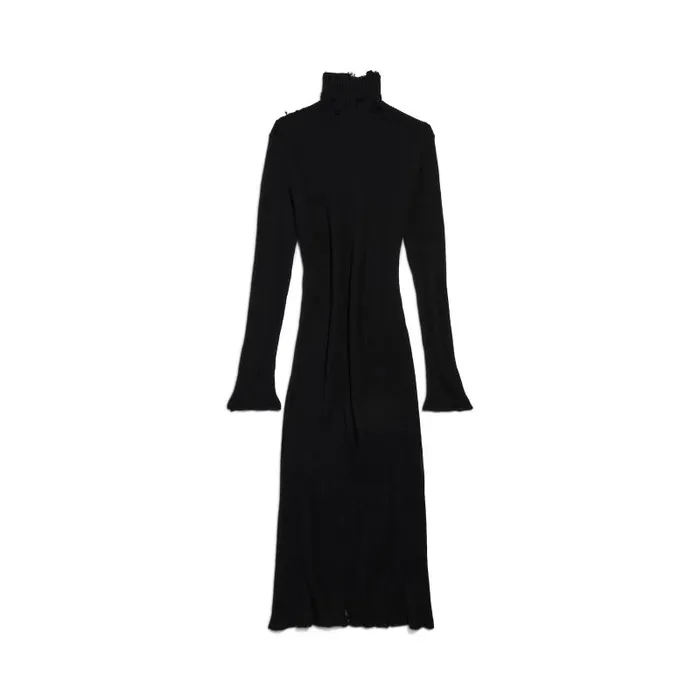 Balenciaga Dresses and Skirts Women Women039s Turtleneck Dress In Black Black Balenciaga Dresses and Skirts Women Women039s Turtleneck Dress In Black Black
