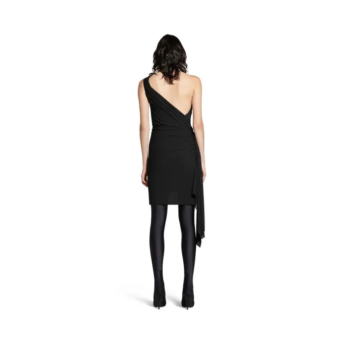 Balenciaga Dresses and Skirts Women Women039s Twisted Mini Dress In Black Black Balenciaga Dresses and Skirts Women Women039s Twisted Mini Dress In Black Black