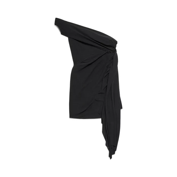 Balenciaga Dresses and Skirts Women Women039s Twisted Mini Dress In Black Black Balenciaga Dresses and Skirts Women Women039s Twisted Mini Dress In Black Black