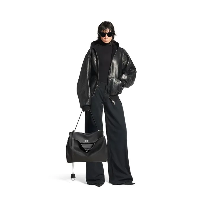 Balenciaga Handbags Women Women039s Rodeo Large Handbag In Black Black Balenciaga Handbags Women Women039s Rodeo Large Handbag In Black Black