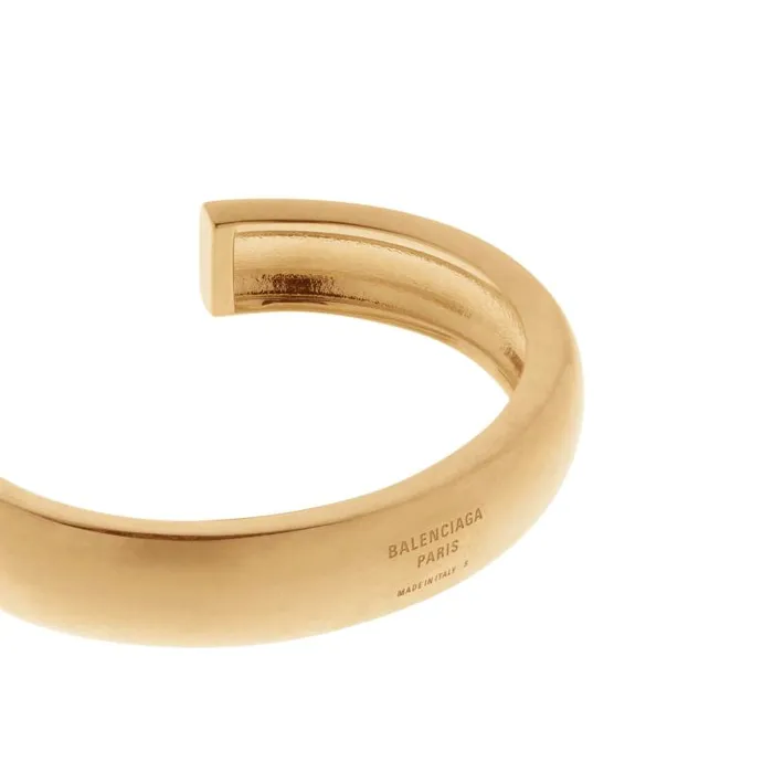 Balenciaga Jewelry Women Women039s Plated Cuff In Gold Gold Balenciaga Jewelry Women Women039s Plated Cuff In Gold Gold