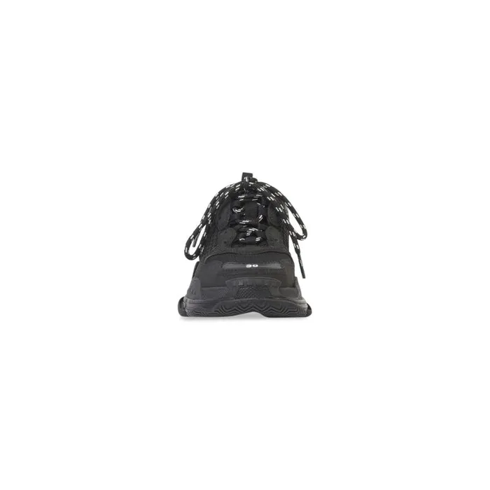 Balenciaga Kids WomenMen Kids 8211 Triple S Sneaker In Black Black Balenciaga Kids WomenMen Kids 8211 Triple S Sneaker In Black Black