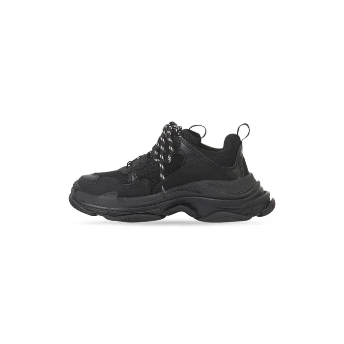 Balenciaga Kids WomenMen Kids 8211 Triple S Sneaker In Black Black Balenciaga Kids WomenMen Kids 8211 Triple S Sneaker In Black Black