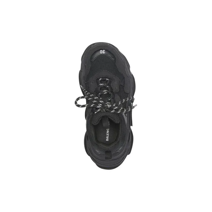 Balenciaga Kids WomenMen Kids 8211 Triple S Sneaker In Black Black Balenciaga Kids WomenMen Kids 8211 Triple S Sneaker In Black Black