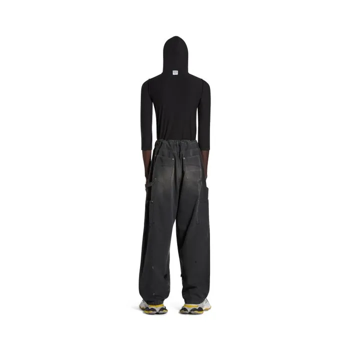 Balenciaga Pants Men Men039s Double Knee Pants In Black Black Balenciaga Pants Men Men039s Double Knee Pants In Black Black