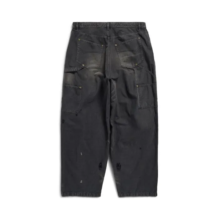 Balenciaga Pants Men Men039s Double Knee Pants In Black Black Balenciaga Pants Men Men039s Double Knee Pants In Black Black