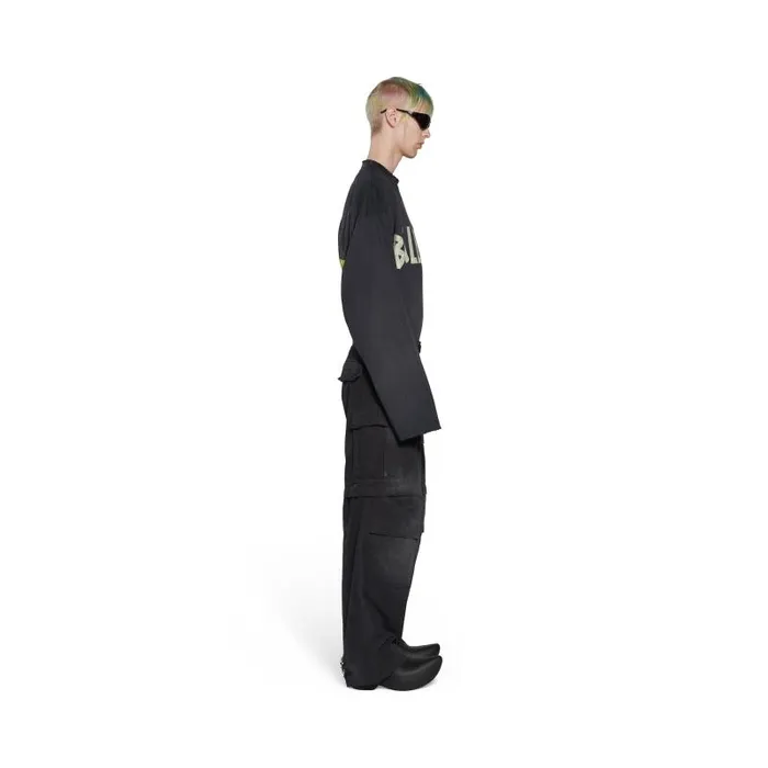Balenciaga Pants Men Men039s Large Cargo Pants In Black Black Balenciaga Pants Men Men039s Large Cargo Pants In Black Black