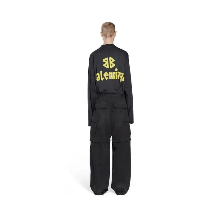 Balenciaga Pants Men Men039s Large Cargo Pants In Black Black Balenciaga Pants Men Men039s Large Cargo Pants In Black Black
