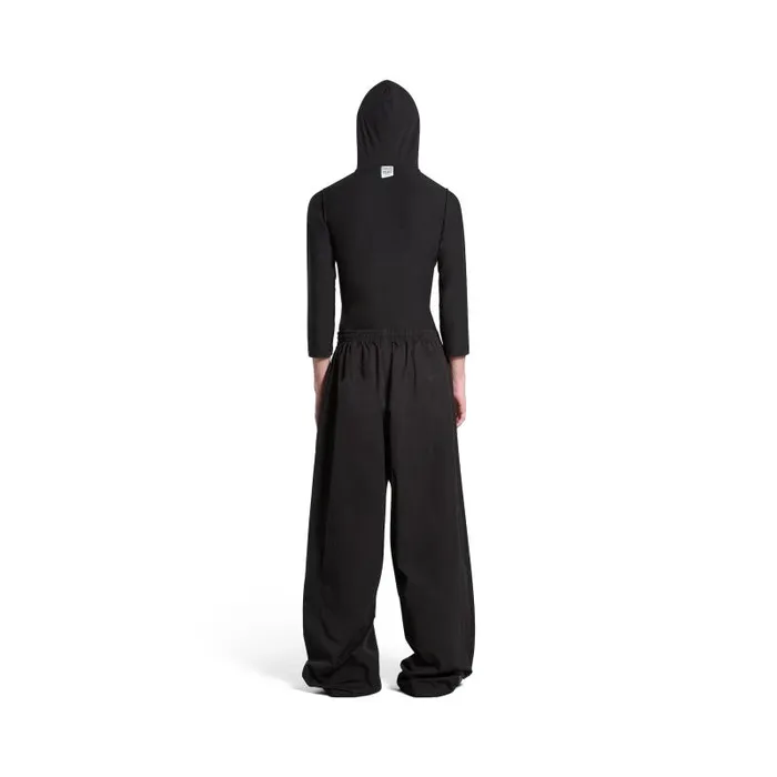 Balenciaga Pants WomenMen Large Pyjama Pants In Black Black Balenciaga Pants WomenMen Large Pyjama Pants In Black Black