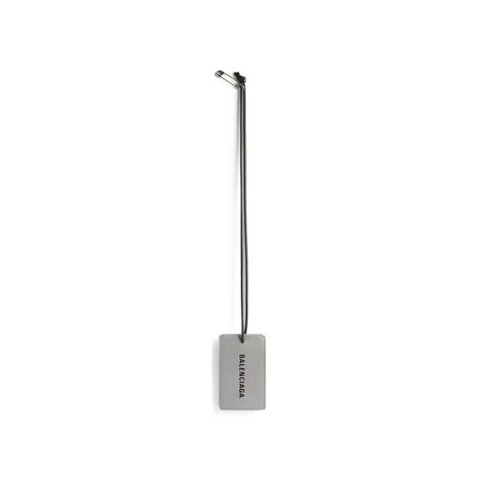 Balenciaga Phone Accessories and Keyrings WomenMen Balenciaga Tag In Greyblack Greyblack Balenciaga Phone Accessories and Keyrings WomenMen Balenciaga Tag In Greyblack Greyblack