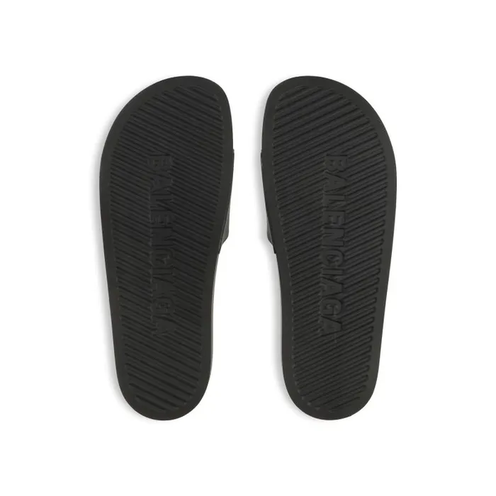 Balenciaga Sandals and Mules Men Men039s Pool Slide Sandal In Black Black