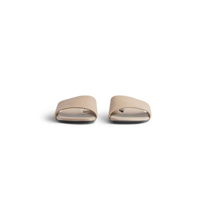 Balenciaga Sandals and Mules Women Women039s Duty Free Flat Sandal In Beige Beige Balenciaga Sandals and Mules Women Women039s Duty Free Flat Sandal In Beige Beige