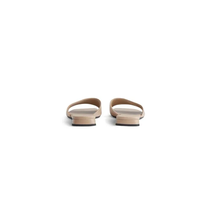 Balenciaga Sandals and Mules Women Women039s Duty Free Flat Sandal In Beige Beige Balenciaga Sandals and Mules Women Women039s Duty Free Flat Sandal In Beige Beige