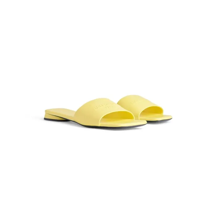 Balenciaga Sandals and Mules Women Women039s Duty Free Flat Sandal In Yellow Yellow Balenciaga Sandals and Mules Women Women039s Duty Free Flat Sandal In Yellow Yellow