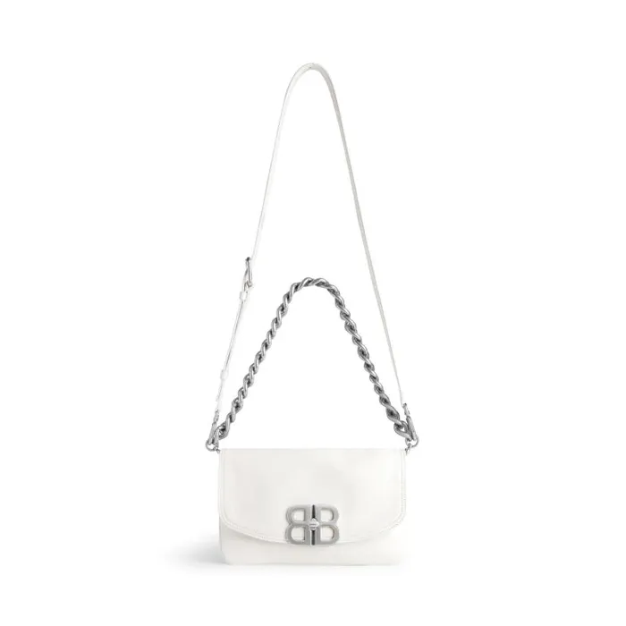 Balenciaga Shoulder Bags Women Women039s Bb Soft Small Flap Bag In Optic White Optic White Balenciaga Shoulder Bags Women Women039s Bb Soft Small Flap Bag In Optic White Optic White