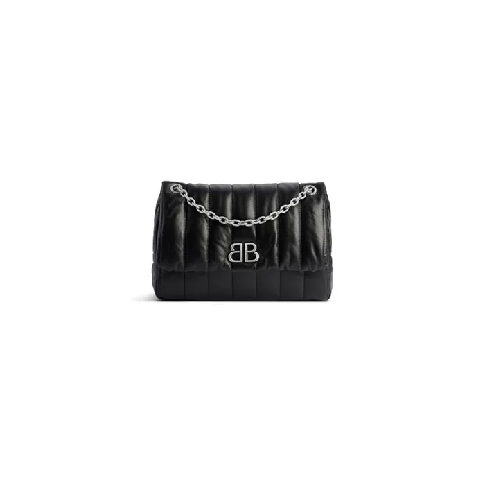 Balenciaga Shoulder Bags Women Women039s Monaco Mini Bag Quilted In Black Black Balenciaga Shoulder Bags Women Women039s Monaco Mini Bag Quilted In Black Black