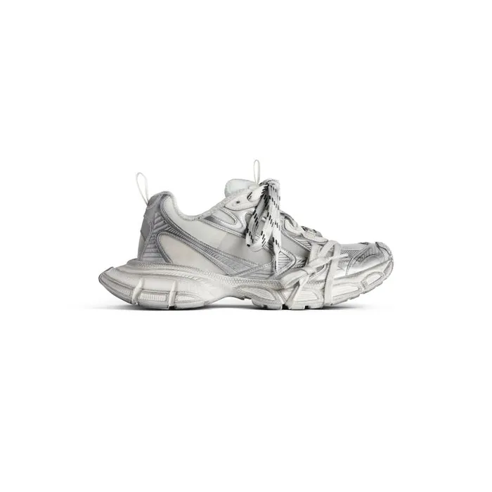 Balenciaga Sneakers Men Men039s 3xl Summer Mesh Sneaker In Whitesilver Whitesilver Balenciaga Sneakers Men Men039s 3xl Summer Mesh Sneaker In Whitesilver Whitesilver