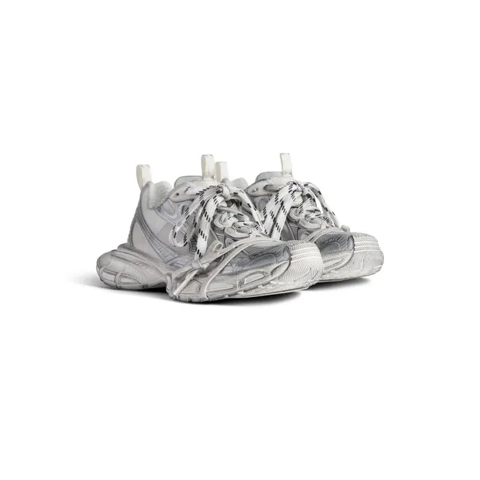 Balenciaga Sneakers Men Men039s 3xl Summer Mesh Sneaker In Whitesilver Whitesilver Balenciaga Sneakers Men Men039s 3xl Summer Mesh Sneaker In Whitesilver Whitesilver
