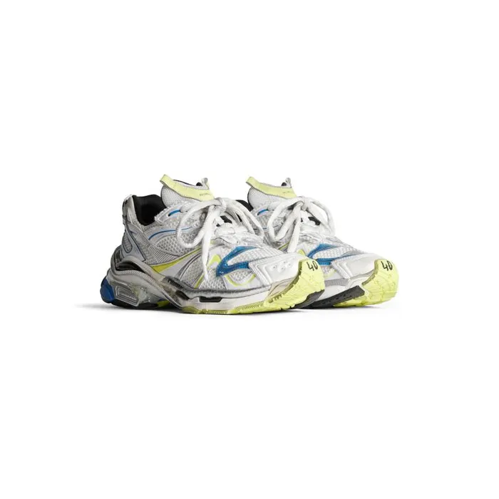 Balenciaga Sneakers Men Men039s Runner 20 Sneaker In Whiteyellowblue Whiteyellowblue Balenciaga Sneakers Men Men039s Runner 20 Sneaker In Whiteyellowblue Whiteyellowblue