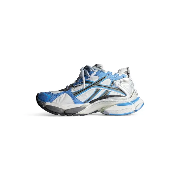 Balenciaga Sneakers Men Men039s Runner Sneaker In Bluewhitegrey Bluewhitegrey Balenciaga Sneakers Men Men039s Runner Sneaker In Bluewhitegrey Bluewhitegrey
