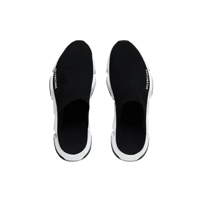 Balenciaga Sneakers Women Women039s Speed Recycled Knit Mule In Black Black Balenciaga Sneakers Women Women039s Speed Recycled Knit Mule In Black Black