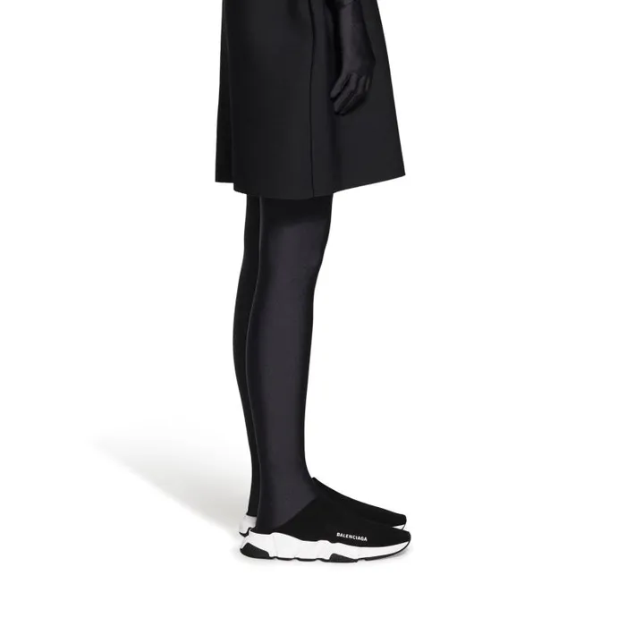 Balenciaga Sneakers Women Women039s Speed Recycled Knit Mule In Black Black Balenciaga Sneakers Women Women039s Speed Recycled Knit Mule In Black Black