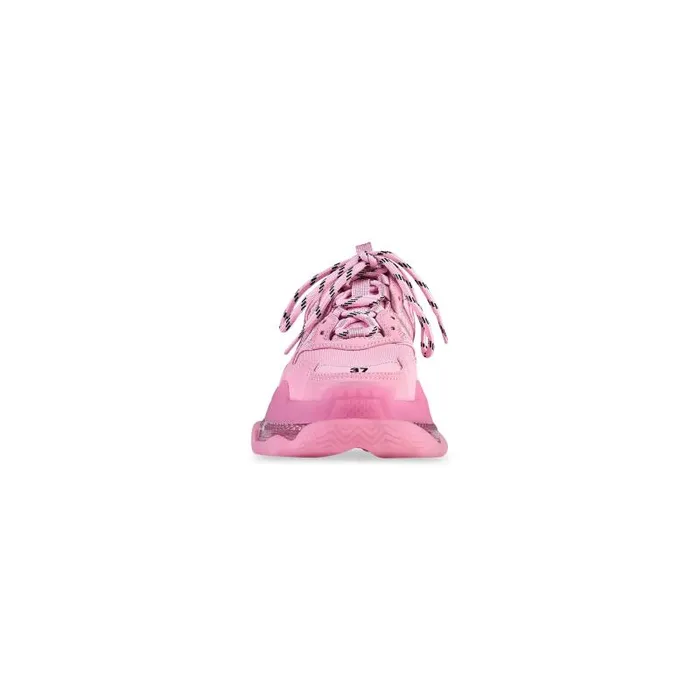Balenciaga Sneakers Women Women039s Triple S Clear Sole Sneaker In Pink Pink Balenciaga Sneakers Women Women039s Triple S Clear Sole Sneaker In Pink Pink