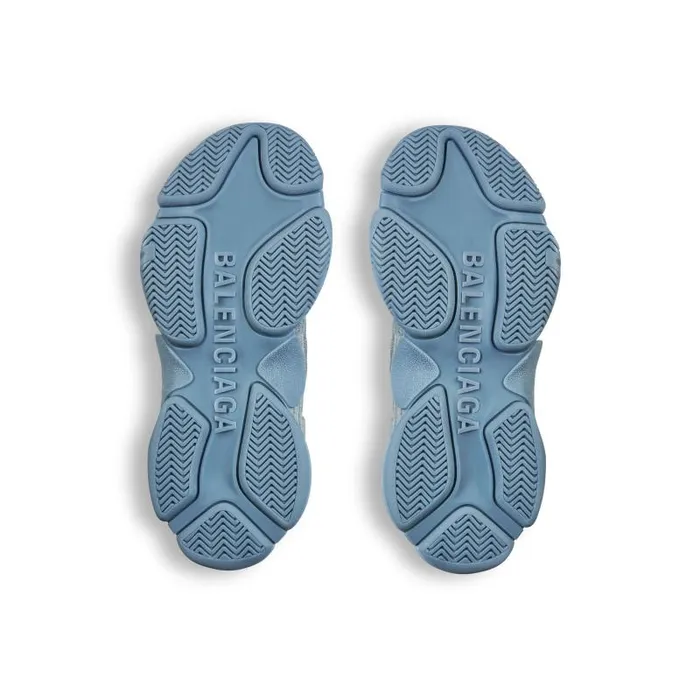 Balenciaga Sneakers Women Women039s Triple S Sneaker Denim In Blue Blue Balenciaga Sneakers Women Women039s Triple S Sneaker Denim In Blue Blue