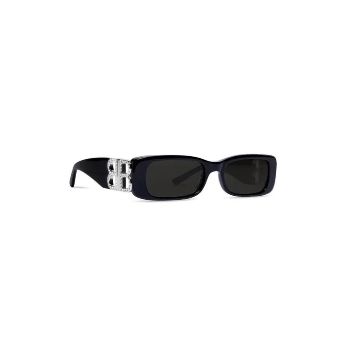 Balenciaga Sunglasses Women Women039s Dynasty Rectangle Sunglasses In Black Black Balenciaga Sunglasses Women Women039s Dynasty Rectangle Sunglasses In Black Black