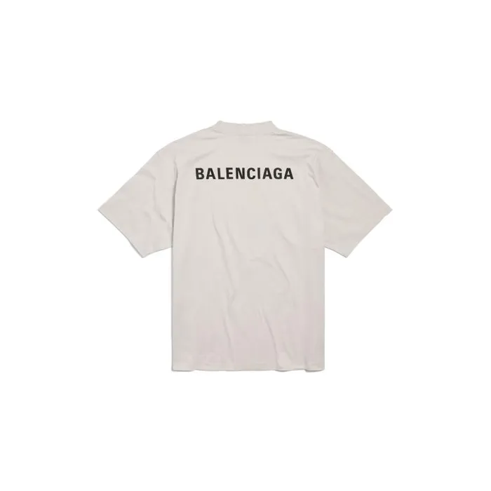 Balenciaga Tshirts WomenMen New Balenciaga Back Tshirt Medium Fit In Off White Off White Balenciaga Tshirts WomenMen New Balenciaga Back Tshirt Medium Fit In Off White Off White