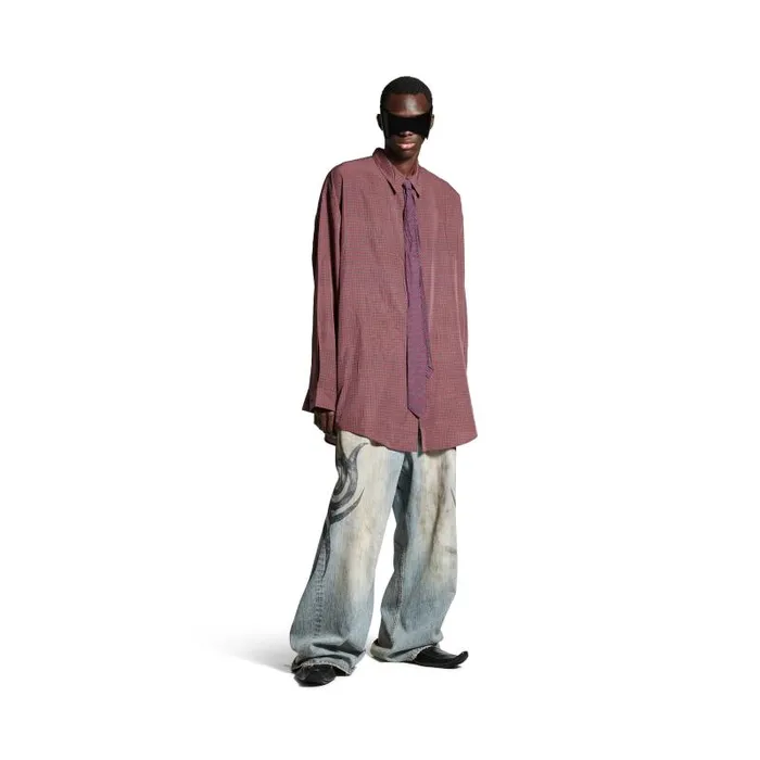 Balenciaga Tops and Shirts Men Men039s Fluid Shirt In Red Red