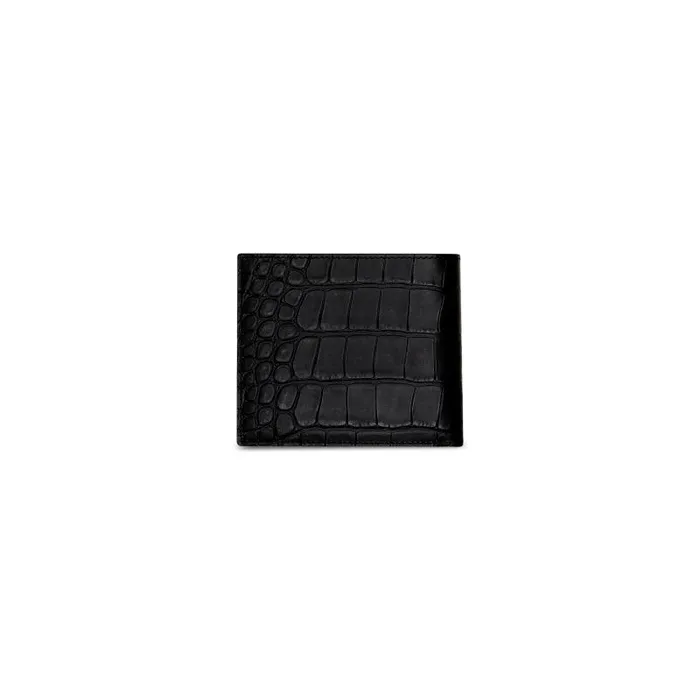 Balenciaga Wallets Men Men039s Cash Square Folded Coin Wallet In Black Black Balenciaga Wallets Men Men039s Cash Square Folded Coin Wallet In Black Black