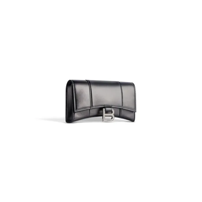 Balenciaga Wallets On Chain Women Women039s Hourglass Wallet On Chain Metallized In Grey Grey Balenciaga Wallets On Chain Women Women039s Hourglass Wallet On Chain Metallized In Grey Grey