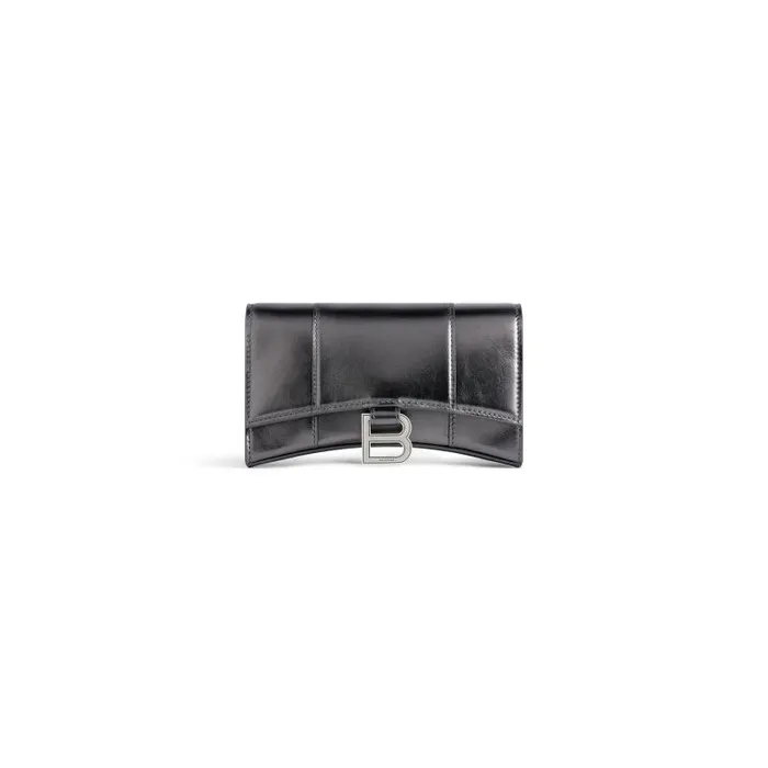 Balenciaga Wallets On Chain Women Women039s Hourglass Wallet On Chain Metallized In Grey Grey Balenciaga Wallets On Chain Women Women039s Hourglass Wallet On Chain Metallized In Grey Grey
