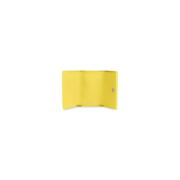 Balenciaga Wallets Women Women039s Papier Mini Wallet In Yellow Yellow Balenciaga Wallets Women Women039s Papier Mini Wallet In Yellow Yellow