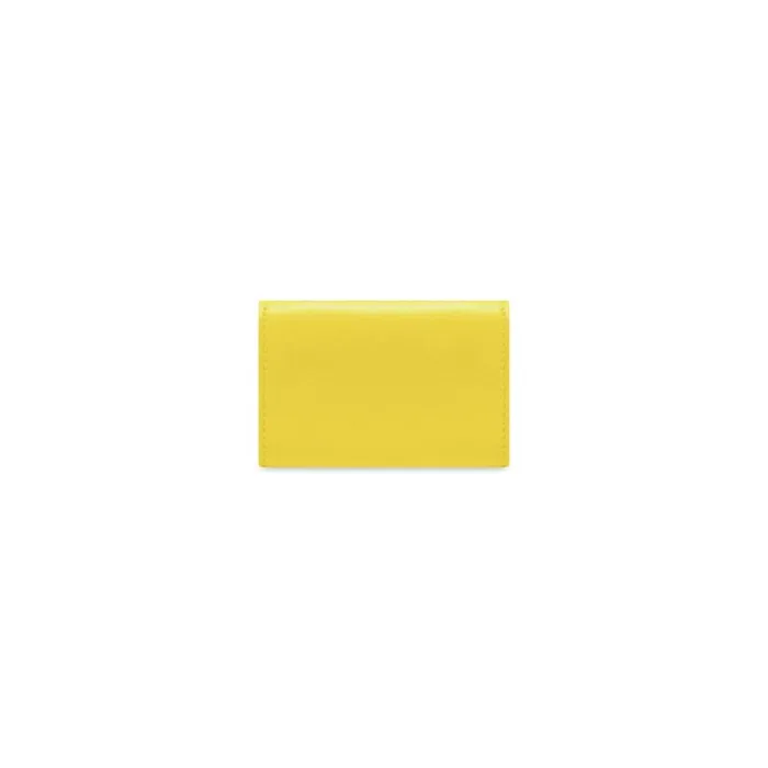 Balenciaga Wallets Women Women039s Papier Mini Wallet In Yellow Yellow Balenciaga Wallets Women Women039s Papier Mini Wallet In Yellow Yellow