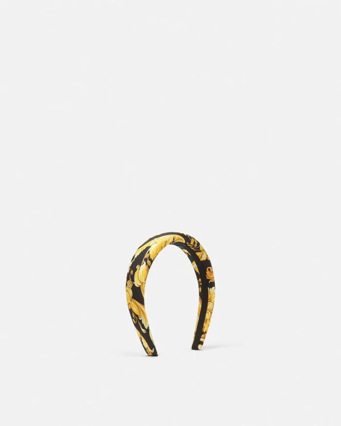 Barocco Headband Blackprint Women Versace Hair Accessories