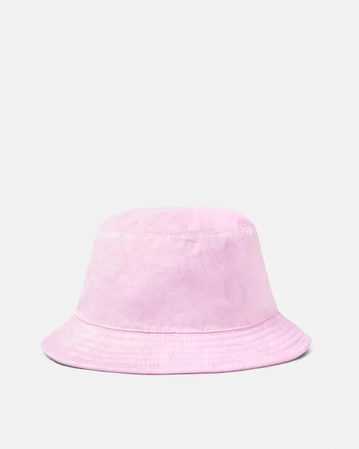 Barocco Jacquard Kids Bucket Hat Pink Children Versace Accessories