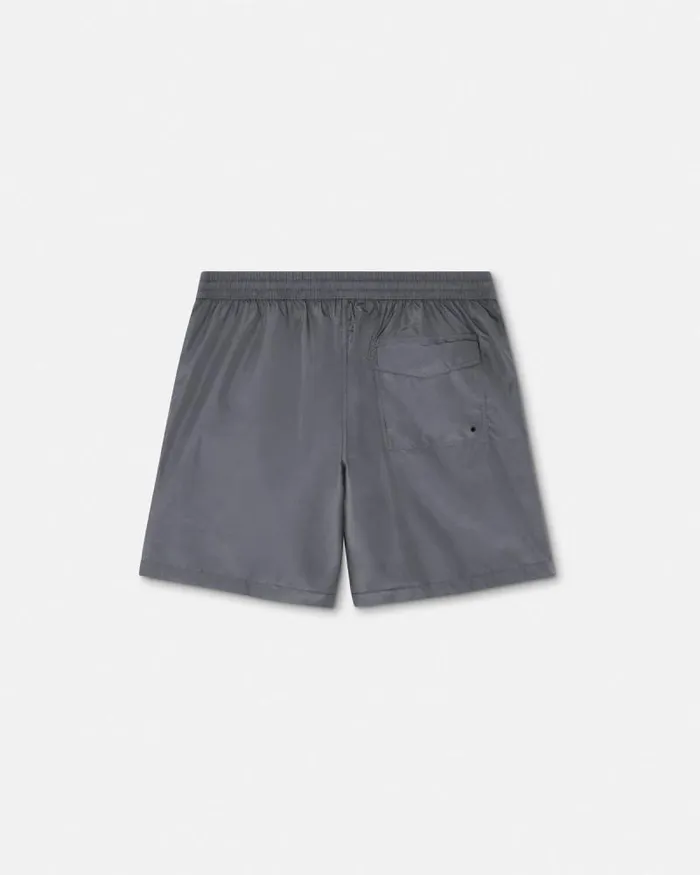 Barocco Reversible Boardshorts Blackprint Men Versace Swimwear