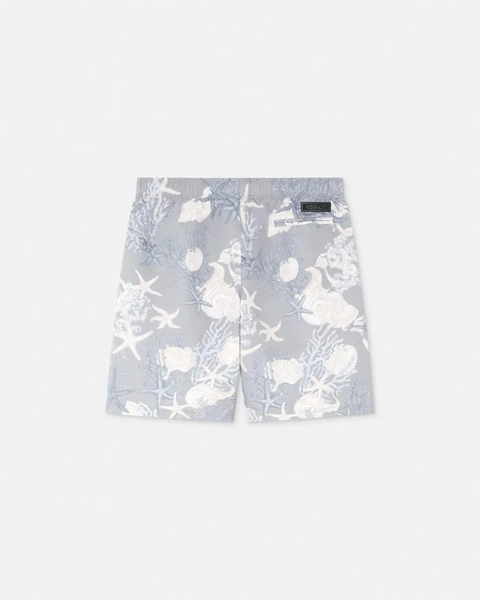 Barocco Sea Boardshorts Blueprint Men Versace Swimwear