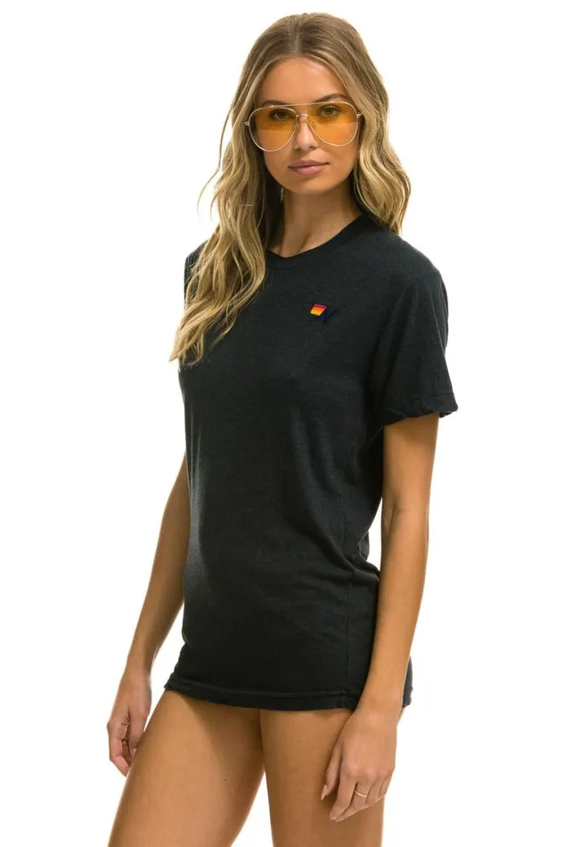 Basic Tee 8211 Charcoal WomenMen Aviator Nation Tees
