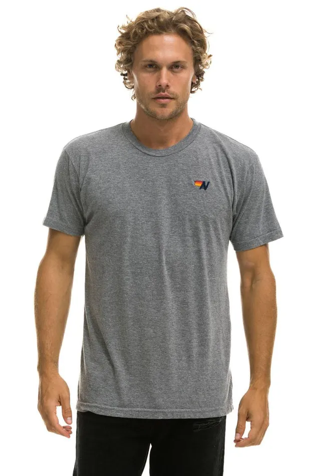 Basic Tee 8211 Heather Grey WomenMen Aviator Nation Tees