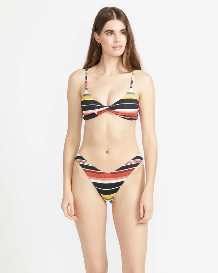 Beach Trip V Bikini Bottom 8211 Black Womens Volcom Bikinis