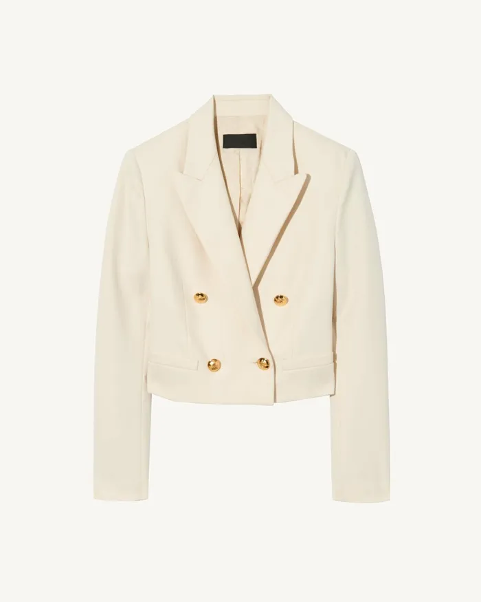 BEAUREGARD BLAZER Stone Women Nili Lotan Jackets and Blazers