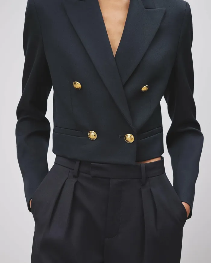 BEAUREGARD BLAZER Stone Women Nili Lotan Jackets and Blazers