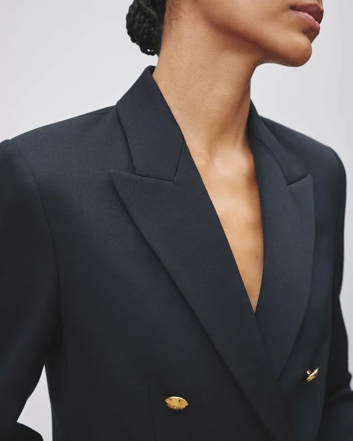 BEAUREGARD BLAZER Stone Women Nili Lotan Jackets and Blazers