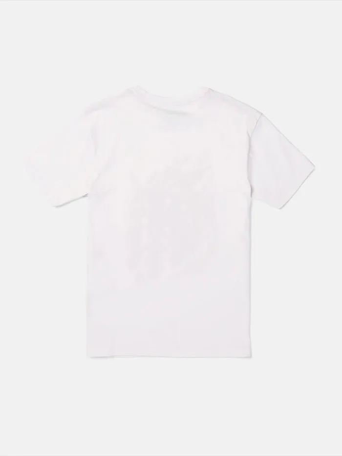Big Boys Featured Artist Tetsunori Short Sleeve Tee 8211 White Kids Volcom Skate
