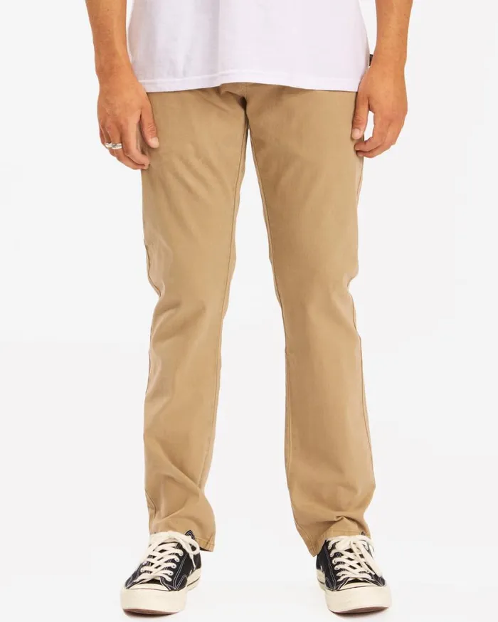 Billabong 73 Chino Pants Gravel Mens Jeans and Pants