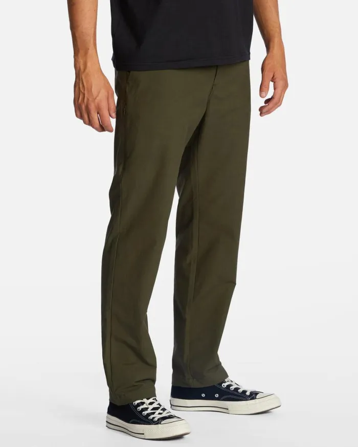 Billabong ADiv Surftrek Plus Organic Elastic Waist Pants Dark Olive Mens Bottoms Billabong ADiv Surftrek Plus Organic Elastic Waist Pants Dark Olive Mens Bottoms